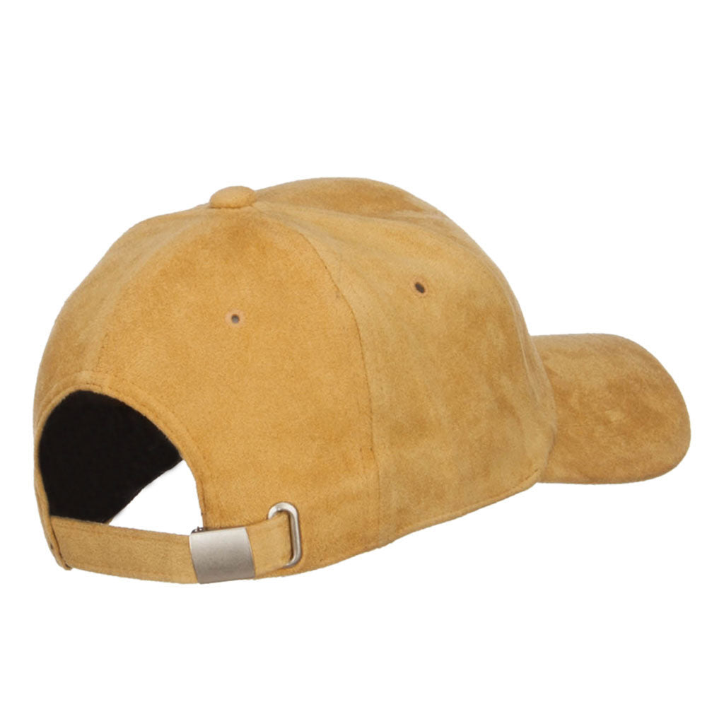 Structured Faux Suede Cap