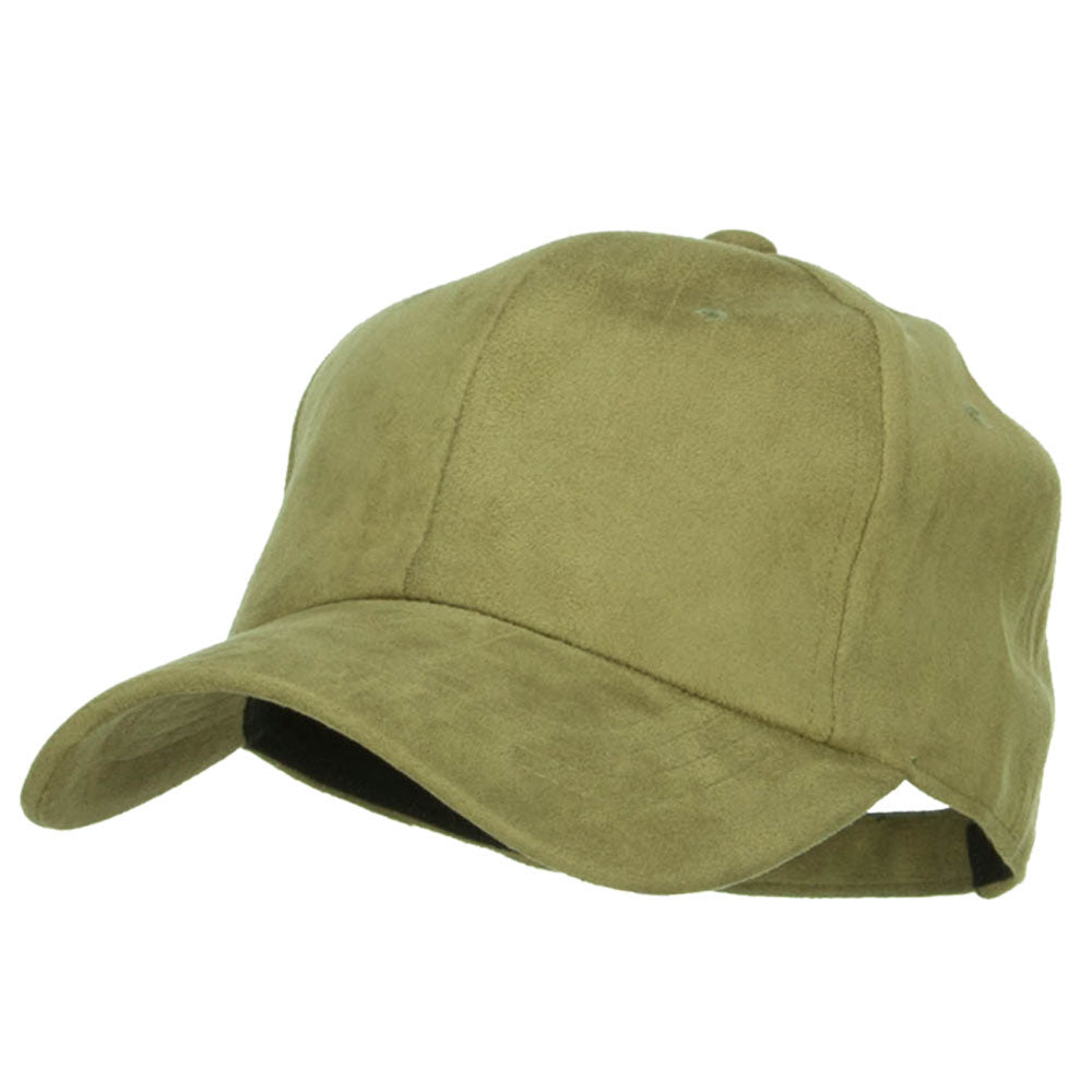 Structured Faux Suede Cap