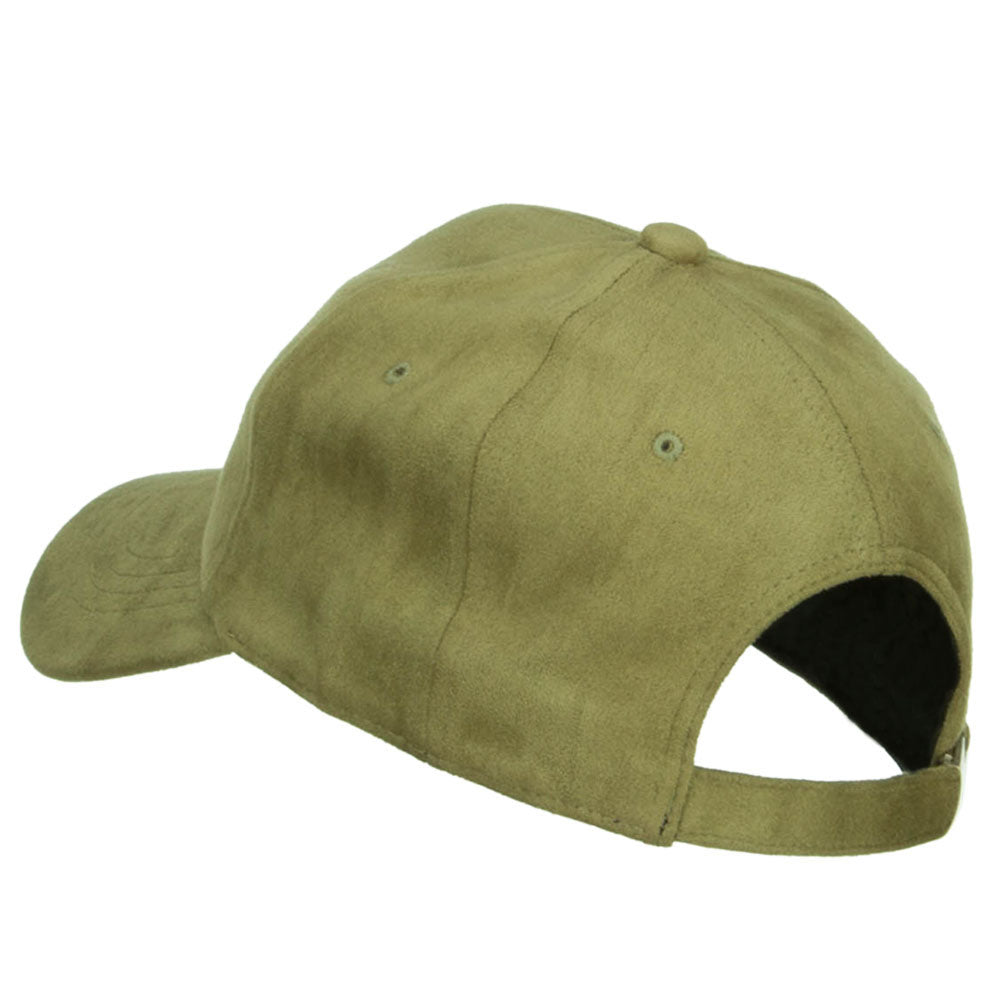 Structured Faux Suede Cap