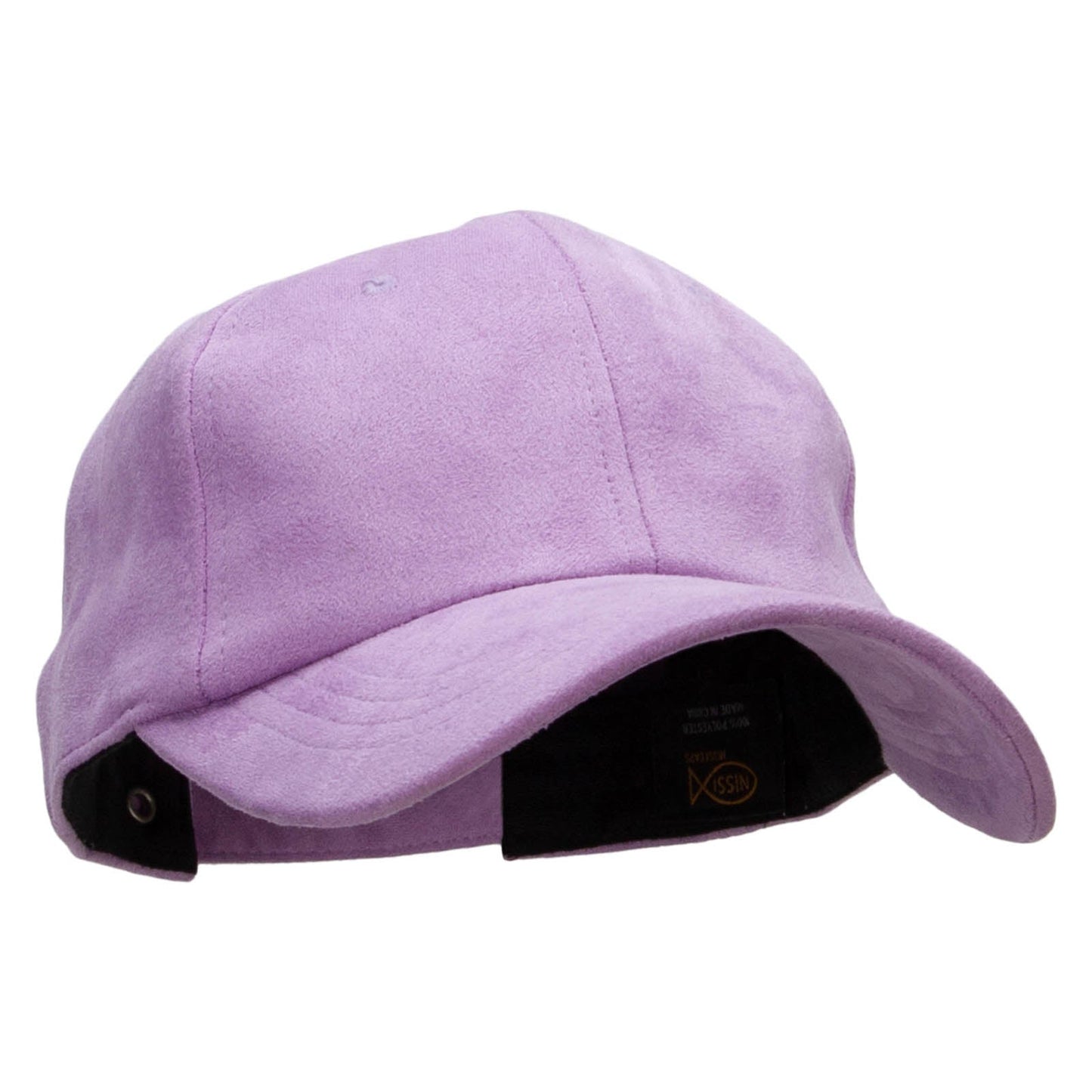 Structured Faux Suede Cap