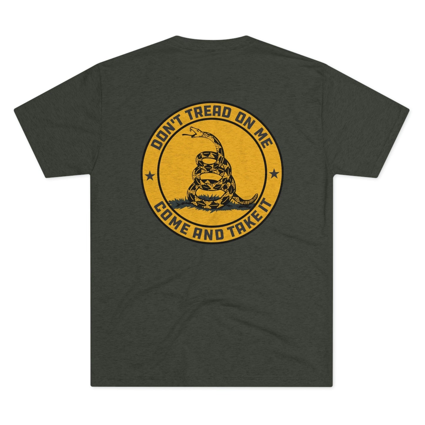 Don't Tread On Me Tri-Blend Crew Tee