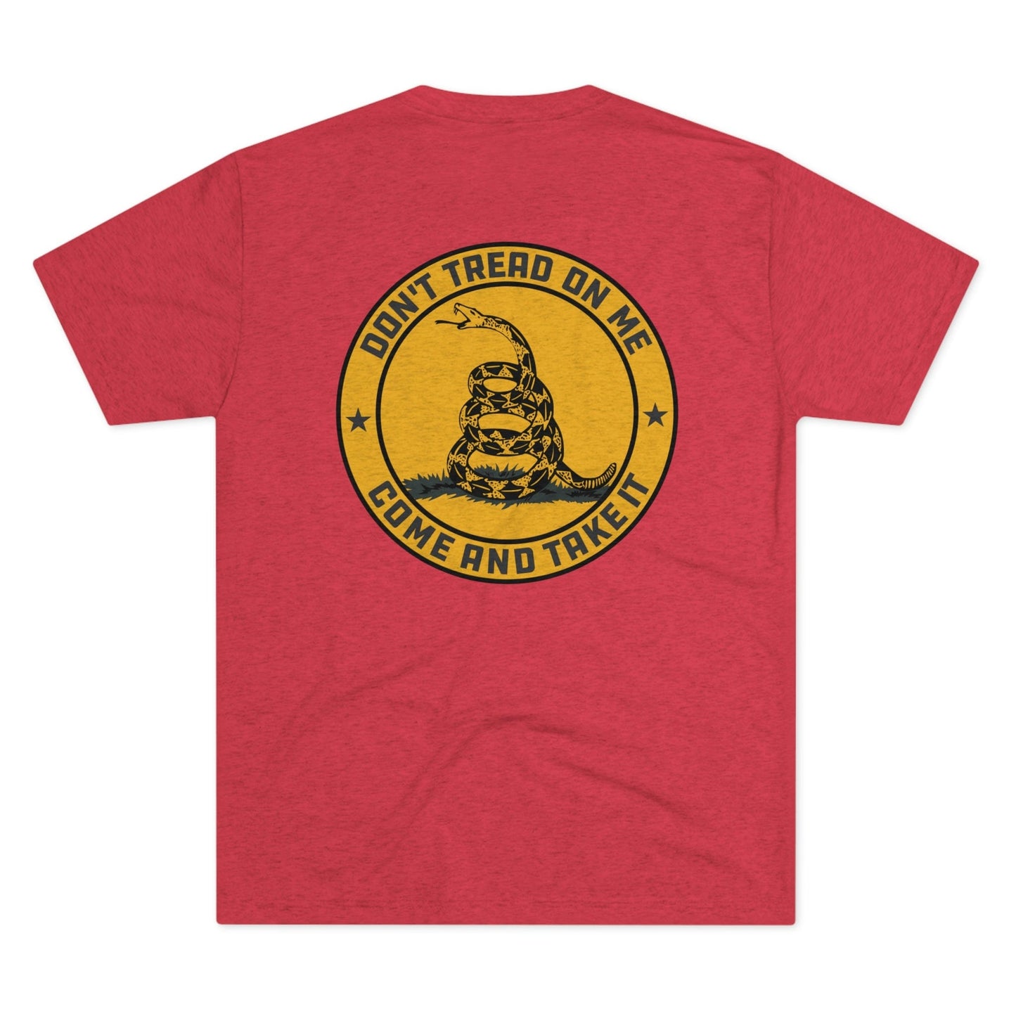 Don't Tread On Me Tri-Blend Crew Tee