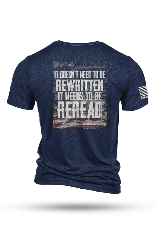 Tri-Blend T-Shirt - REREAD - Not ReWritten