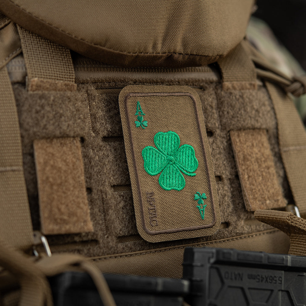 M-Tac Embroidered Patch Lucky Card