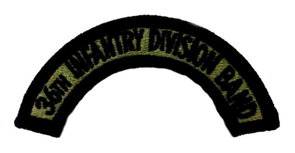 36th Infantry Division Band OCP Patch - U.S. Army Patch