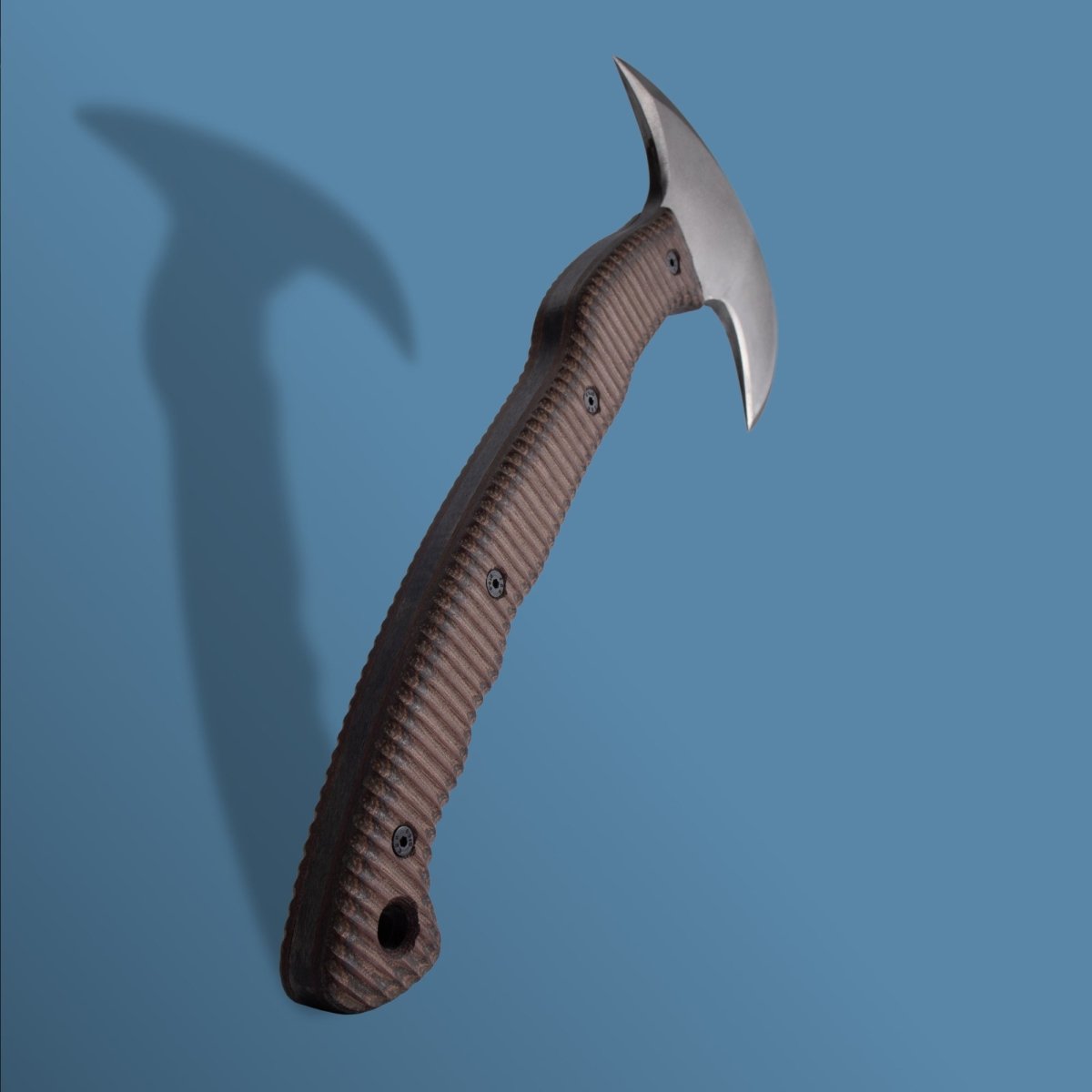 Tactical tomahawk "Wendigo" with polymer composite handle