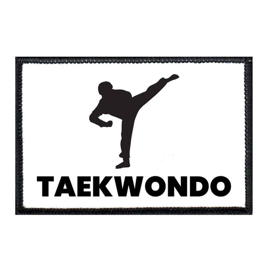 Taekwondo - Kick - Removable Patch