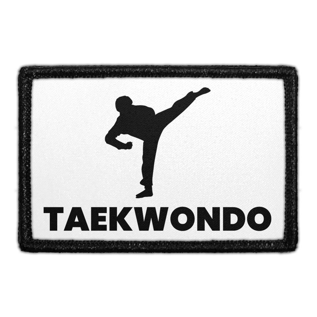 Taekwondo - Kick - Removable Patch