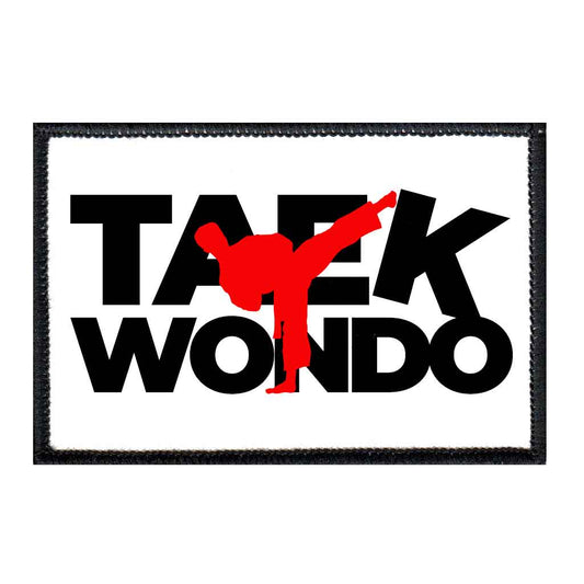 Taekwondo - Kick - Removable Patch