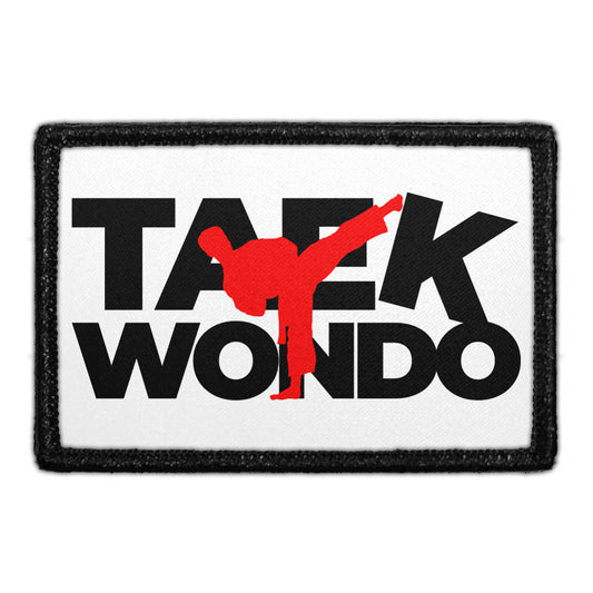 Taekwondo - Kick - Removable Patch