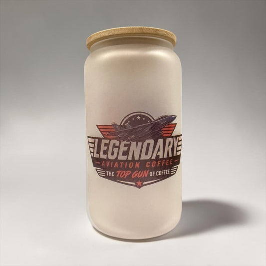 Talk to Me Goose – Legendary 16oz Frosted Glass
