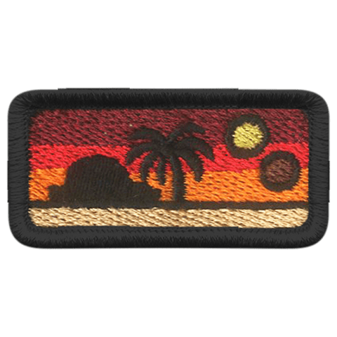 Tattoine Sunset Embroidered Pen Tab