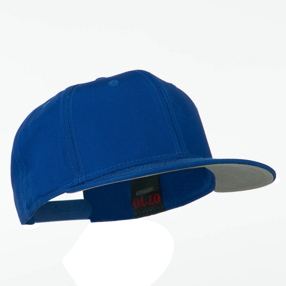 Superior Cotton Twill Flat Bill Snapback Prostyle Cap