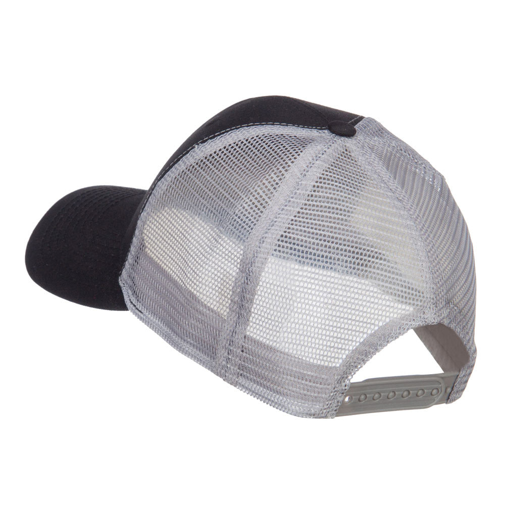 Constructed Twill Mesh Trucker Cap