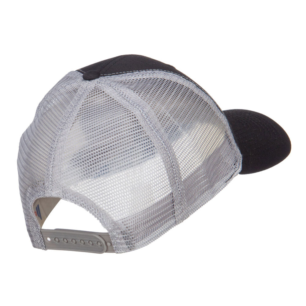 Constructed Twill Mesh Trucker Cap