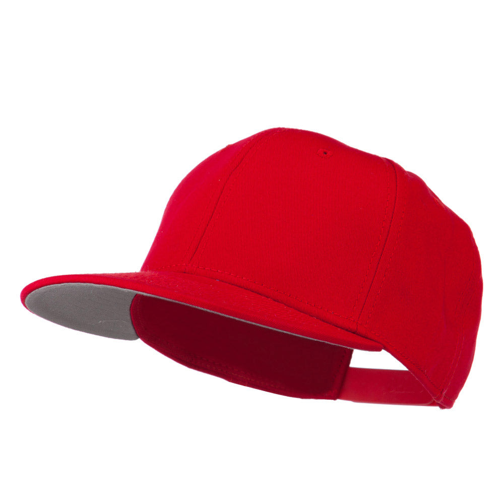 Superior Cotton Twill Flat Bill Snapback Prostyle Cap