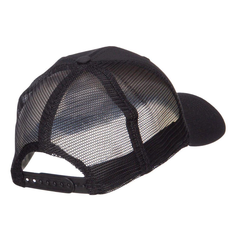 Constructed Twill Mesh Trucker Cap