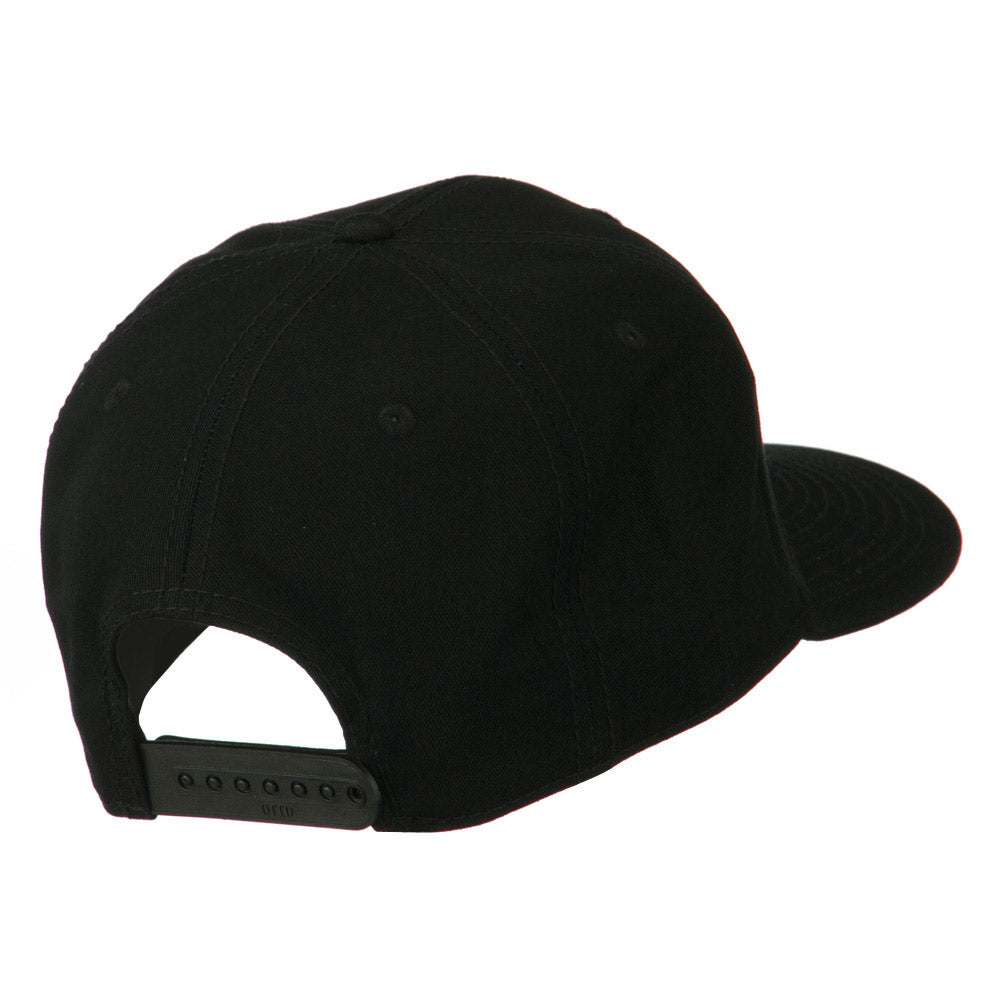 Superior Cotton Twill Flat Bill Snapback Prostyle Cap