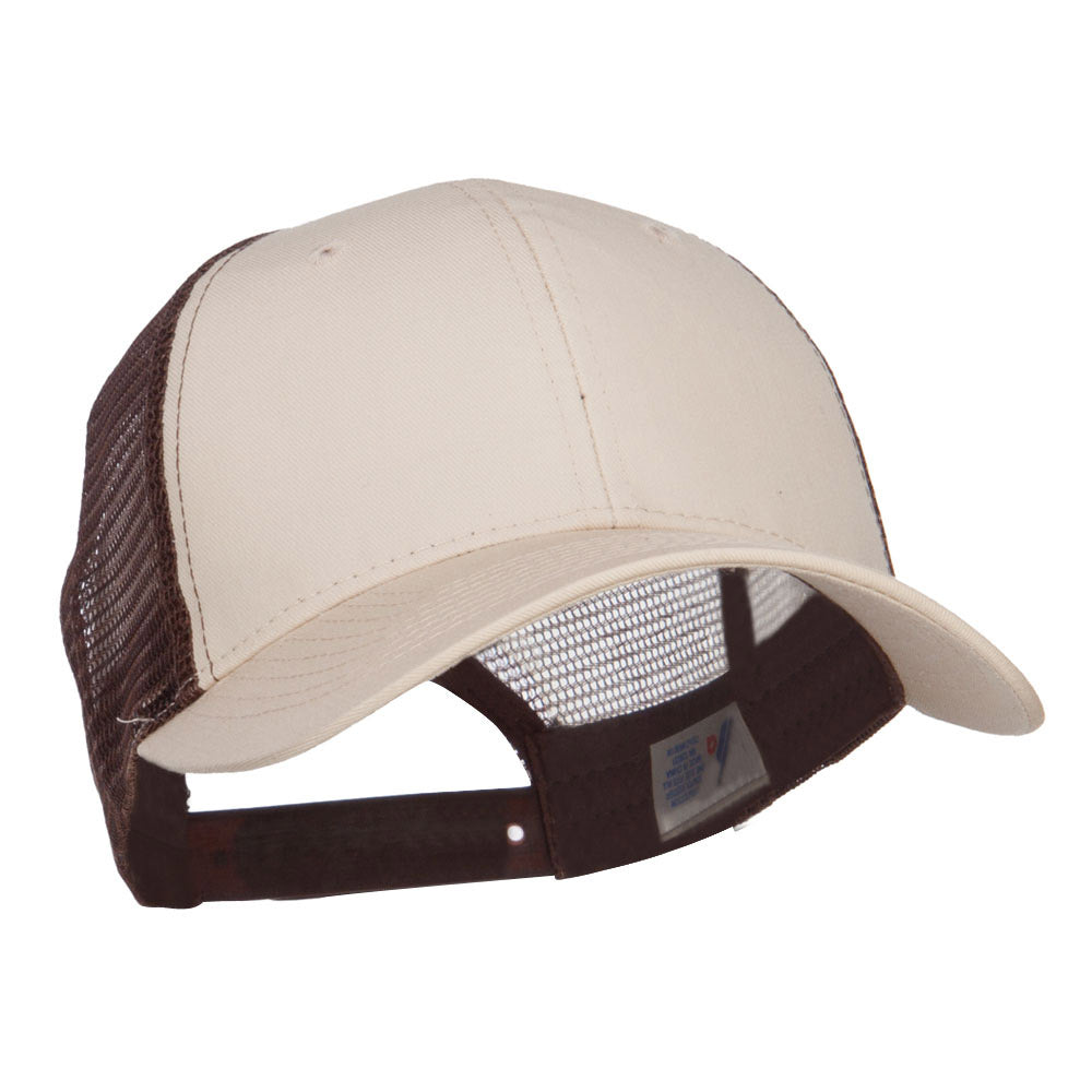 Constructed Twill Mesh Trucker Cap