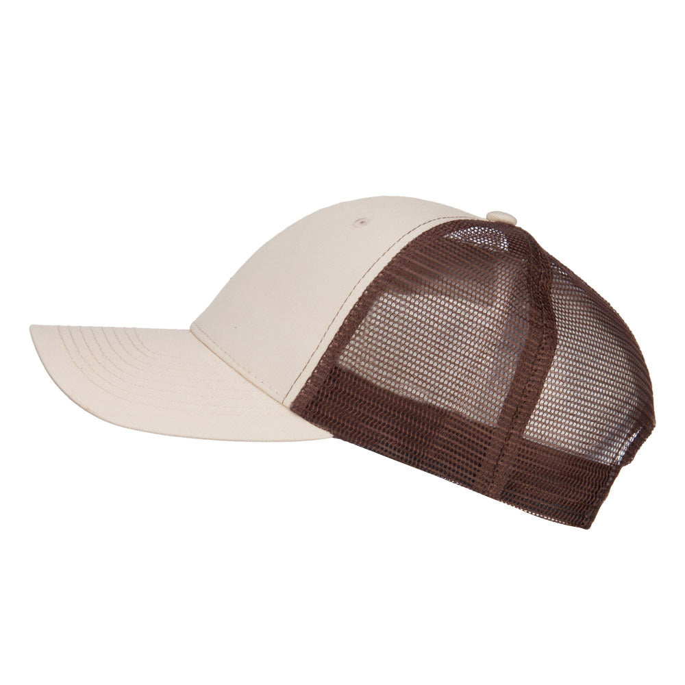 Constructed Twill Mesh Trucker Cap
