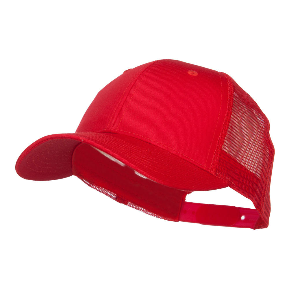 Constructed Twill Mesh Trucker Cap