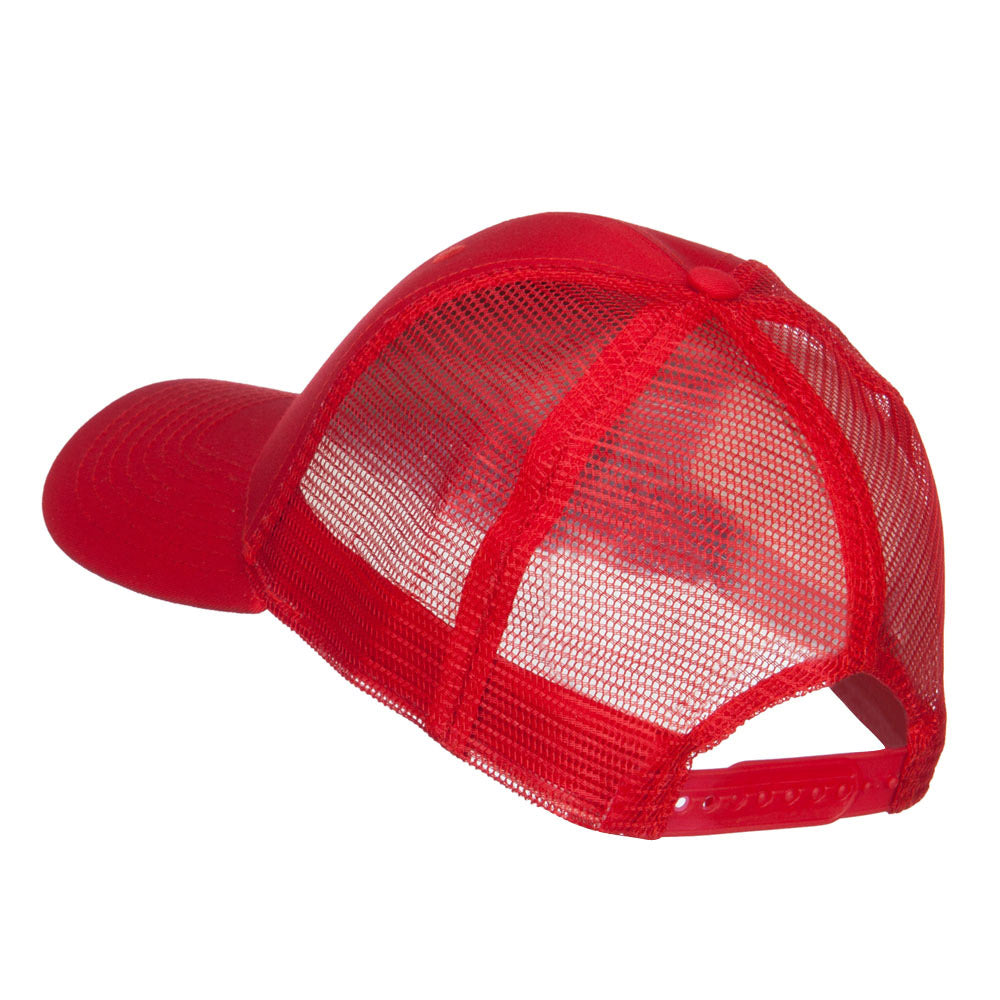 Constructed Twill Mesh Trucker Cap