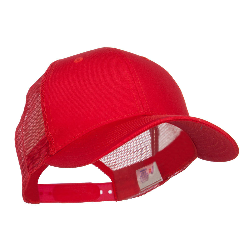 Constructed Twill Mesh Trucker Cap