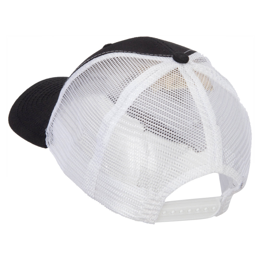 Constructed Twill Mesh Trucker Cap