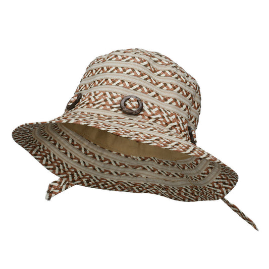 Women's Toyo Braid Buckle Bucket Hat