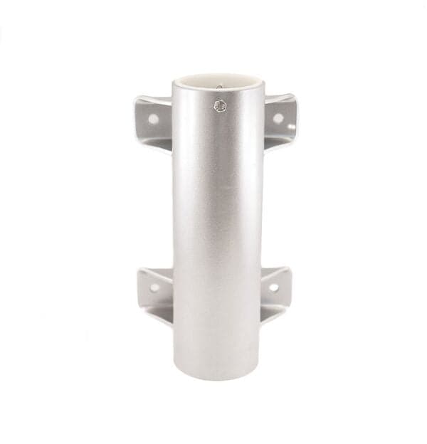 TelePatriot Anodized Aluminum Flagpole Side Mount - 3" Diameter
