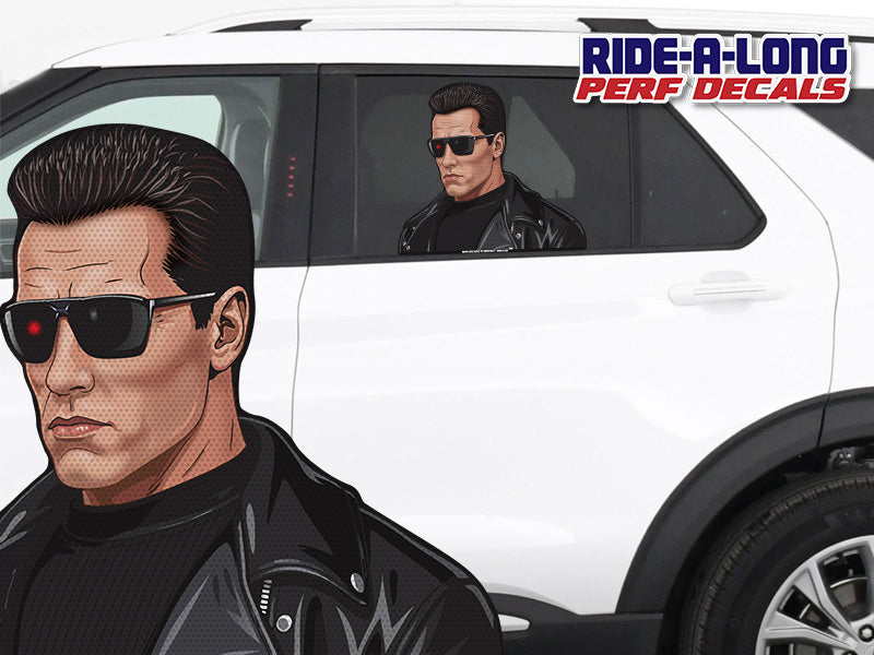 *NEW* Terminator *RIDE A LONG* Perforated Decal