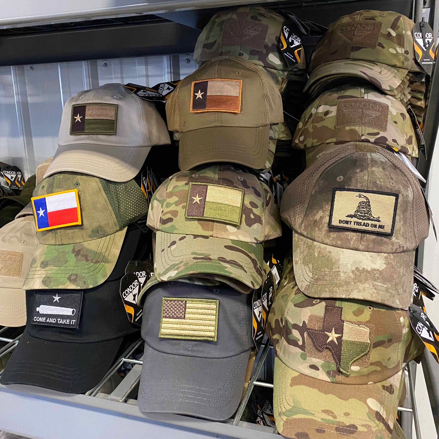 Texas Shoulder Patch - 2.25" x 3.5" - MULTICAM Camo