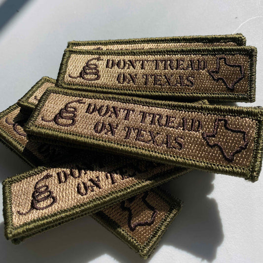 Dont Tread On Texas Tactical Flag Patch