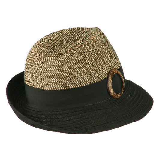 UPF 50+ Two Toned Tweed Fedora