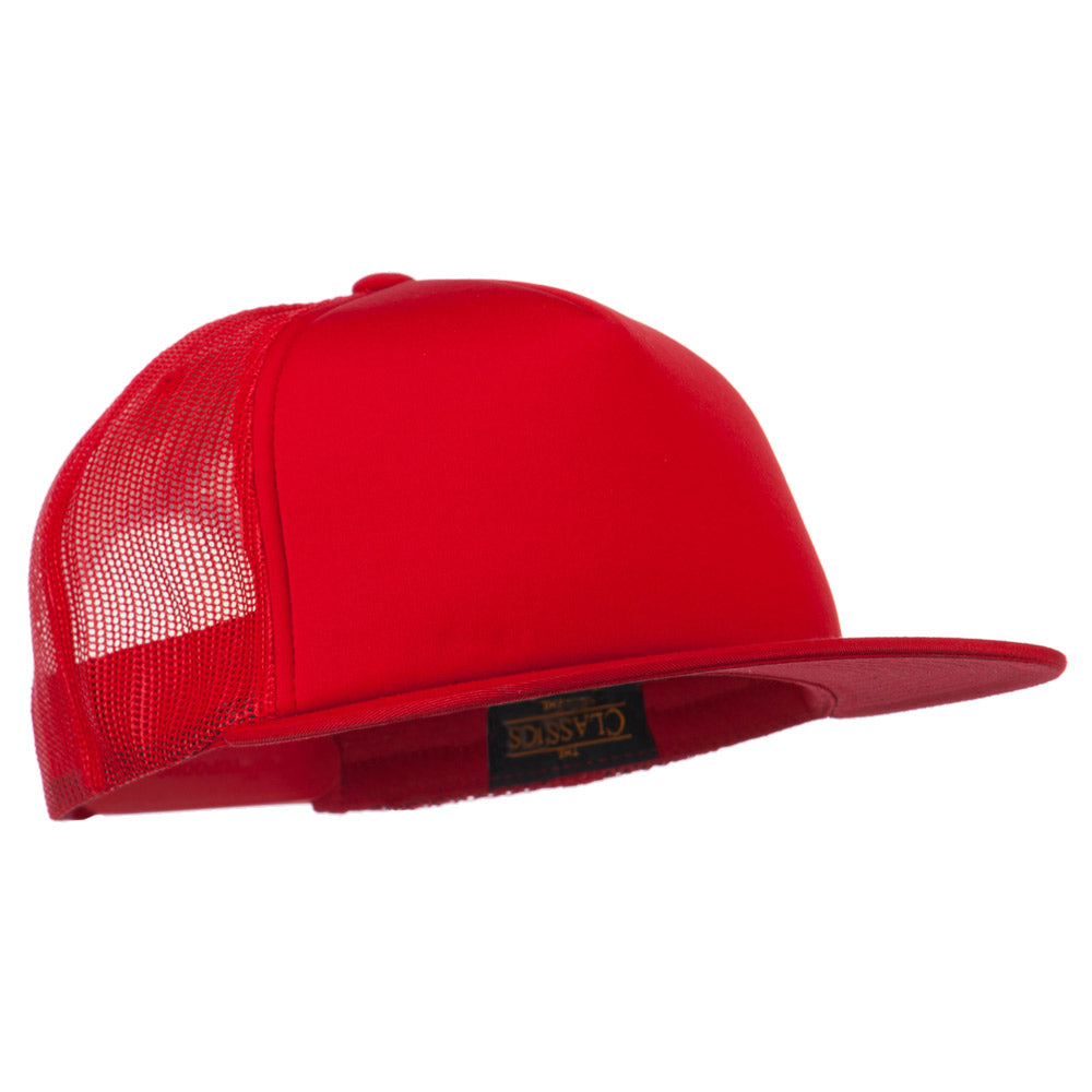Foam Front Mesh Trucker Snapback Cap