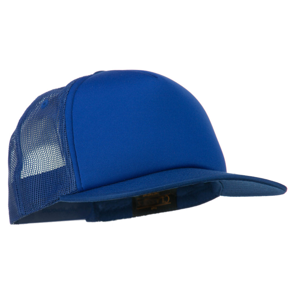 Foam Front Mesh Trucker Snapback Cap
