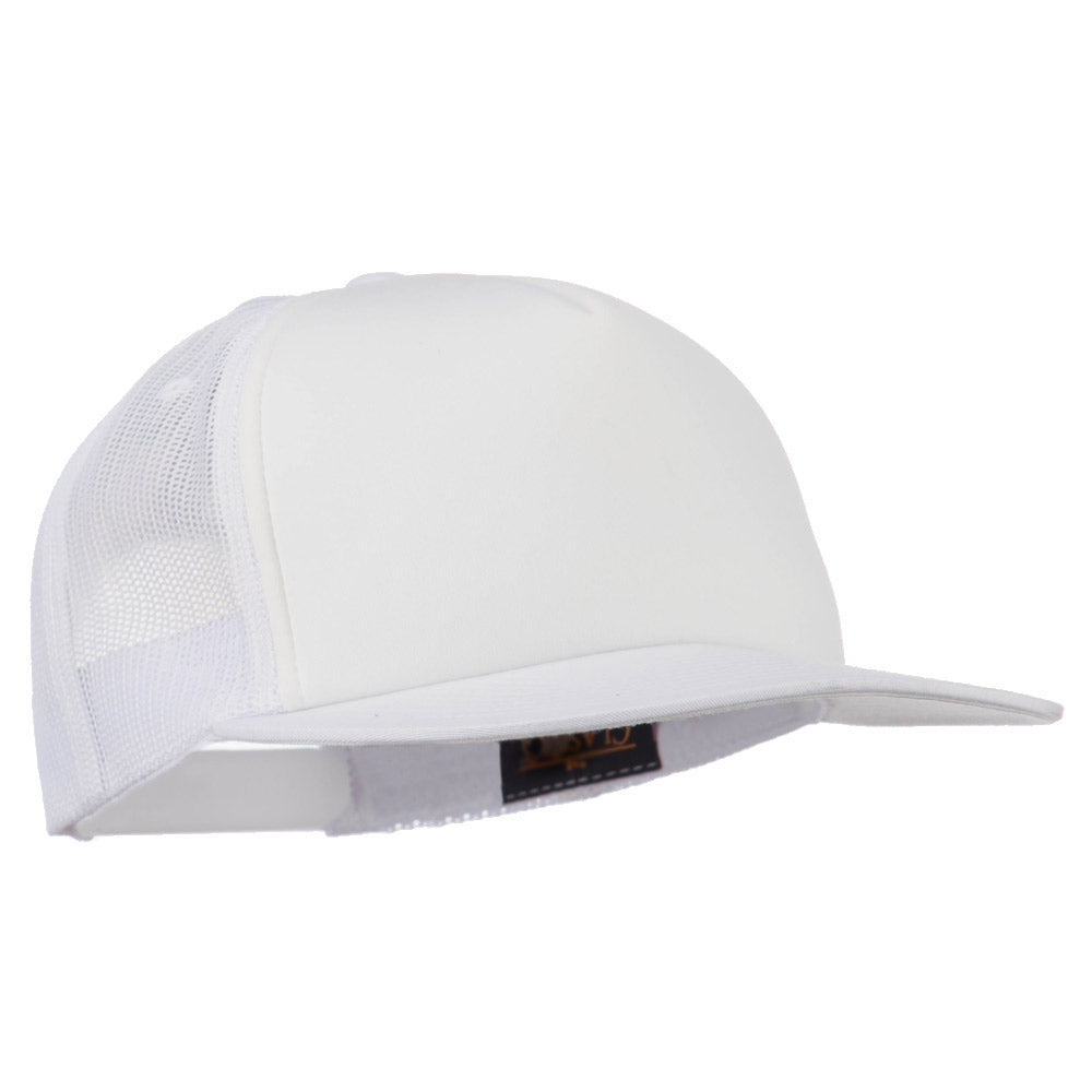 Foam Front Mesh Trucker Snapback Cap