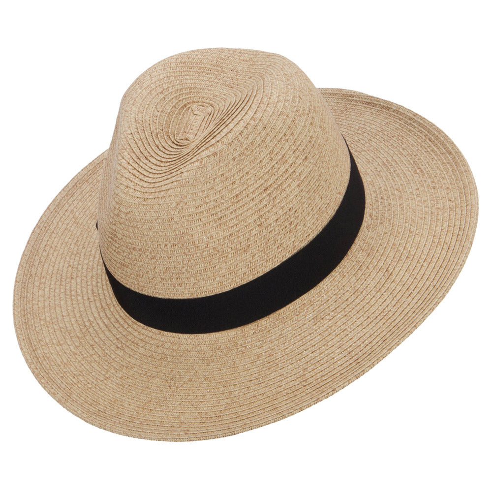 UPF 50+ Tweed Large Brim Fedora