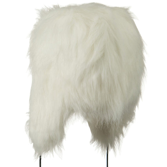 Woman's Faux Fur Pom Pom Trooper Hat