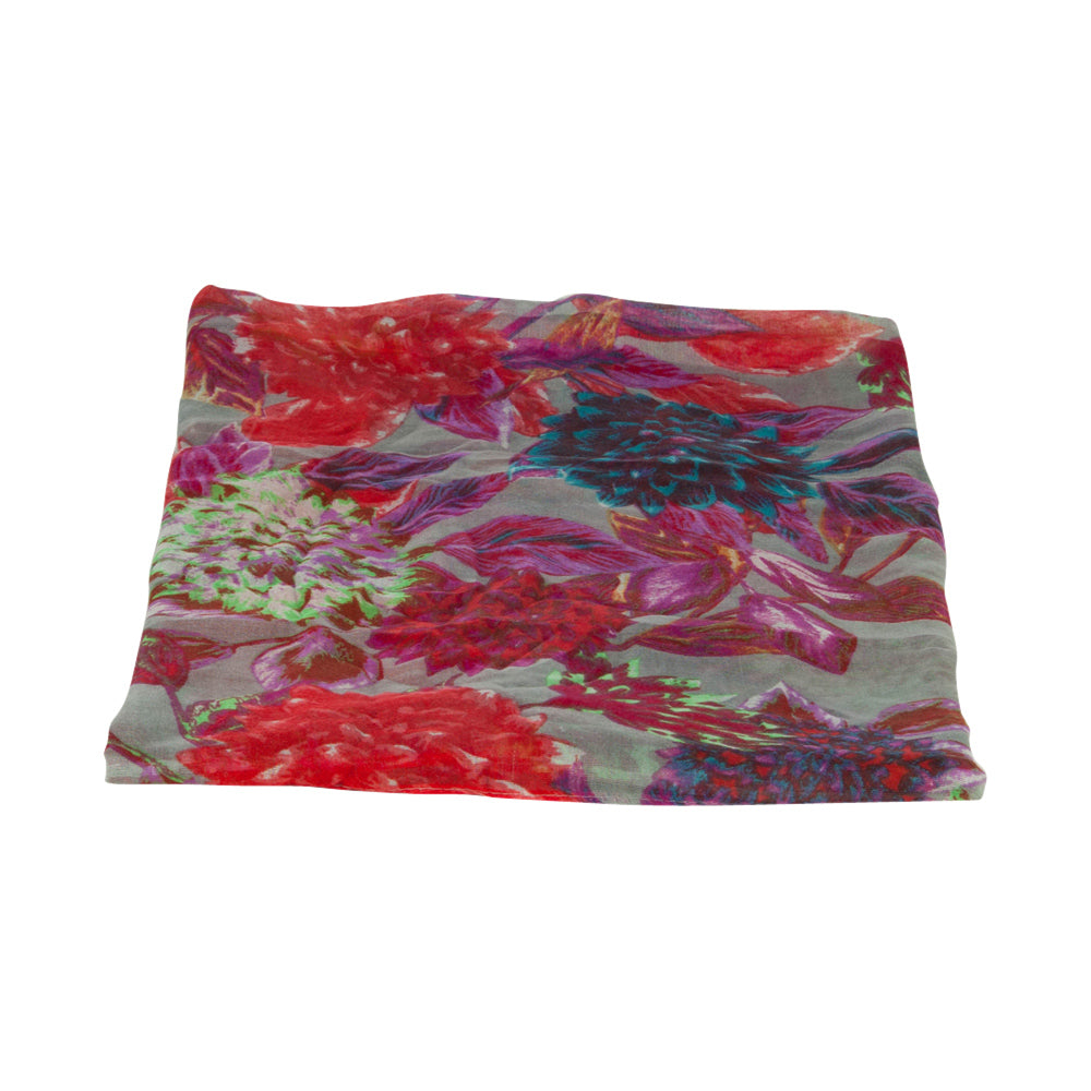 Thistle Flower Summer Scarf