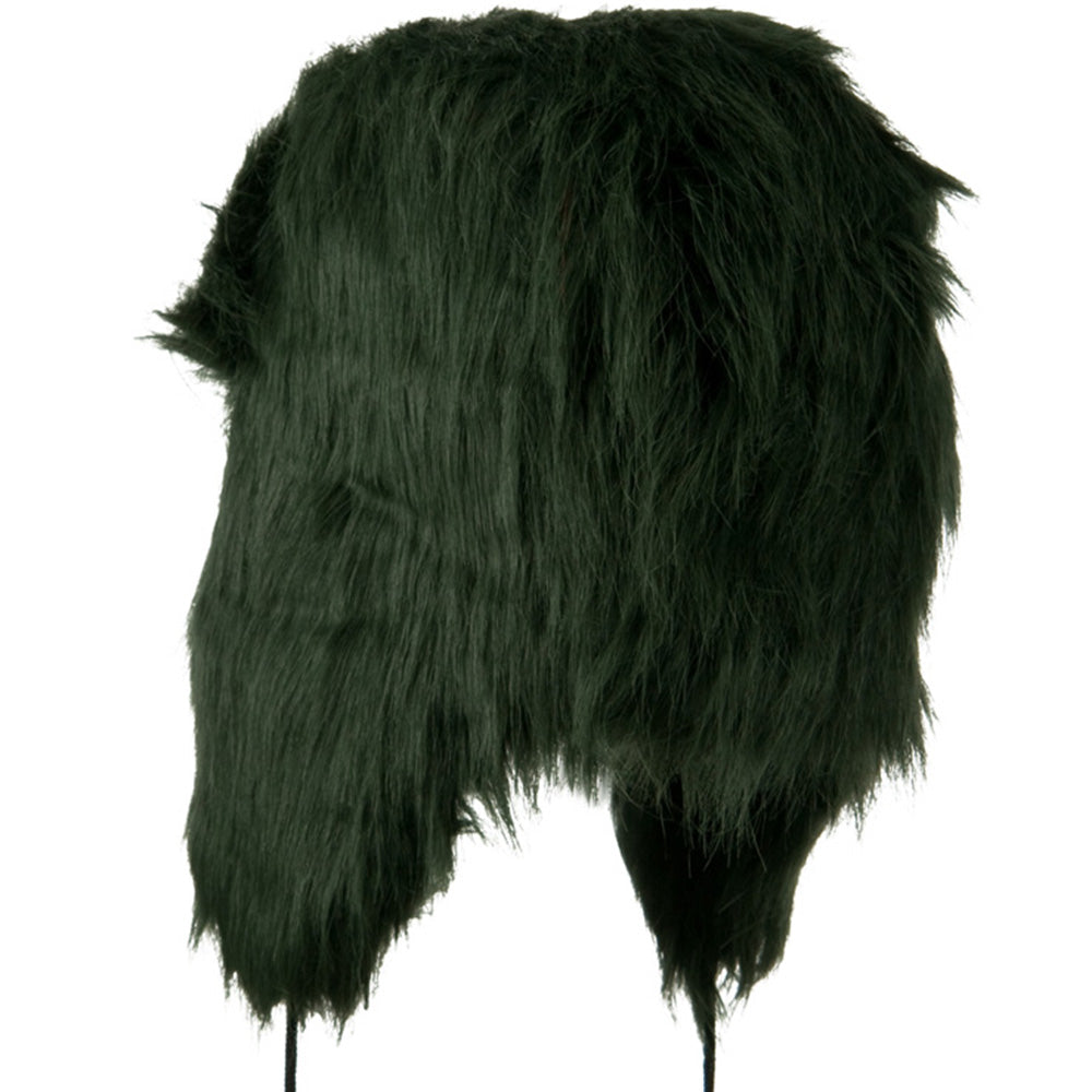 Woman's Faux Fur Pom Pom Trooper Hat