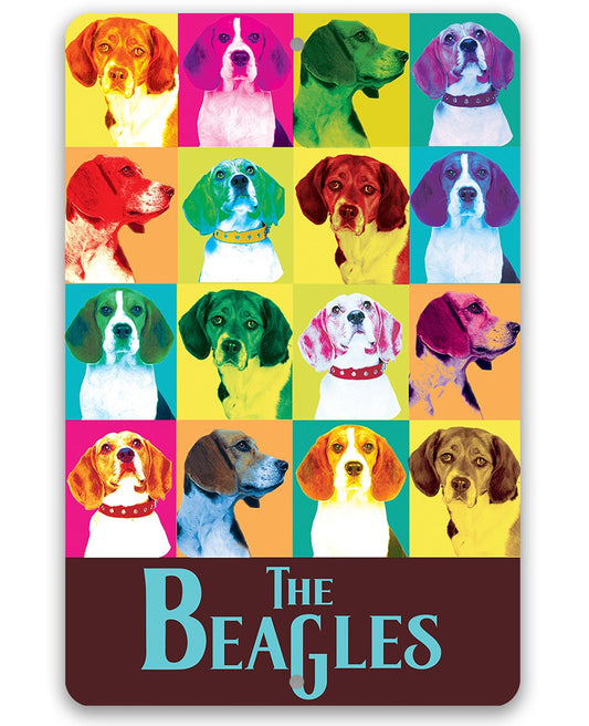 The Beagles - Metal Sign
