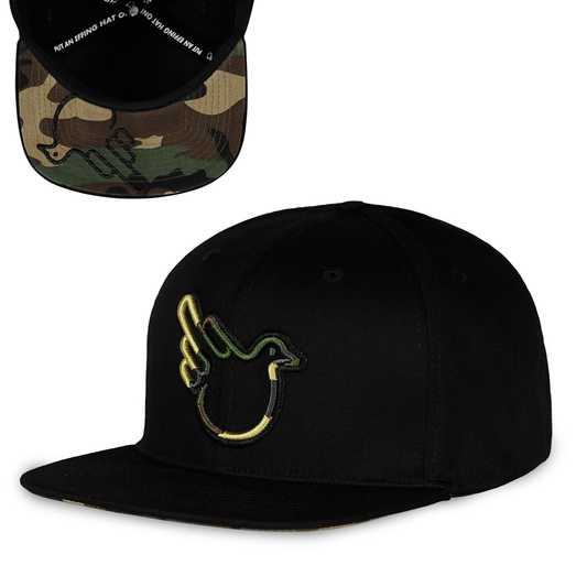 The Camothy Flat Bill Camo Snap