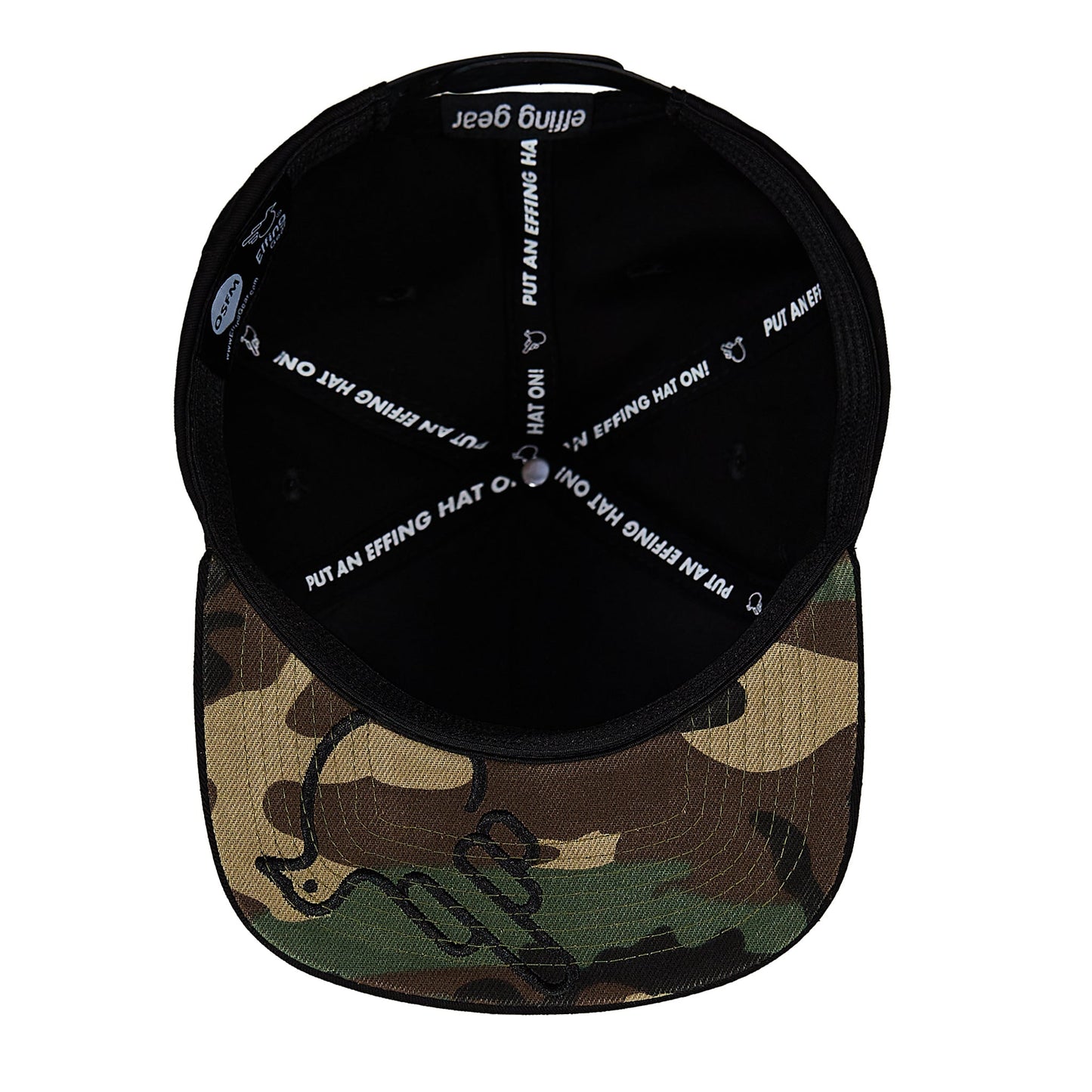 The Camothy Flat Bill Camo Snap