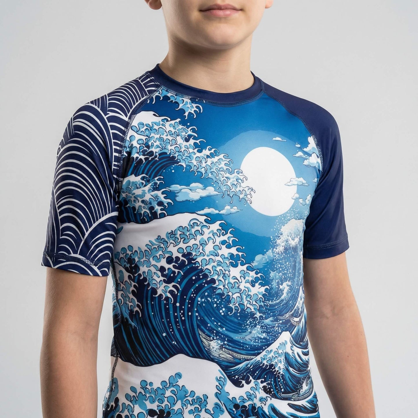 MIZU KIDS SHORT SLEEVE RASH GUARD