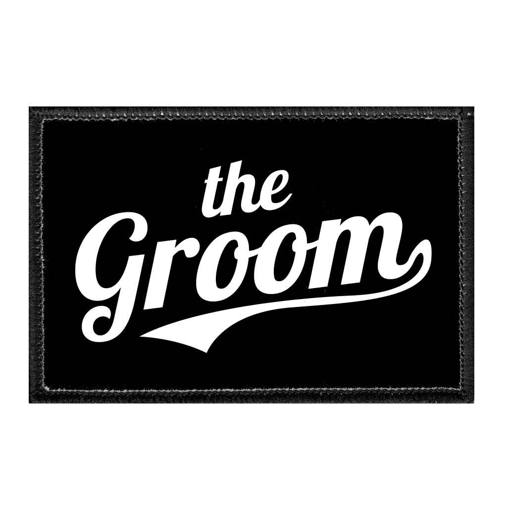 The Groom - Sports - Removable Patch