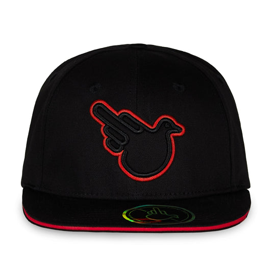 The Jimothy Red and Black Flat Brim