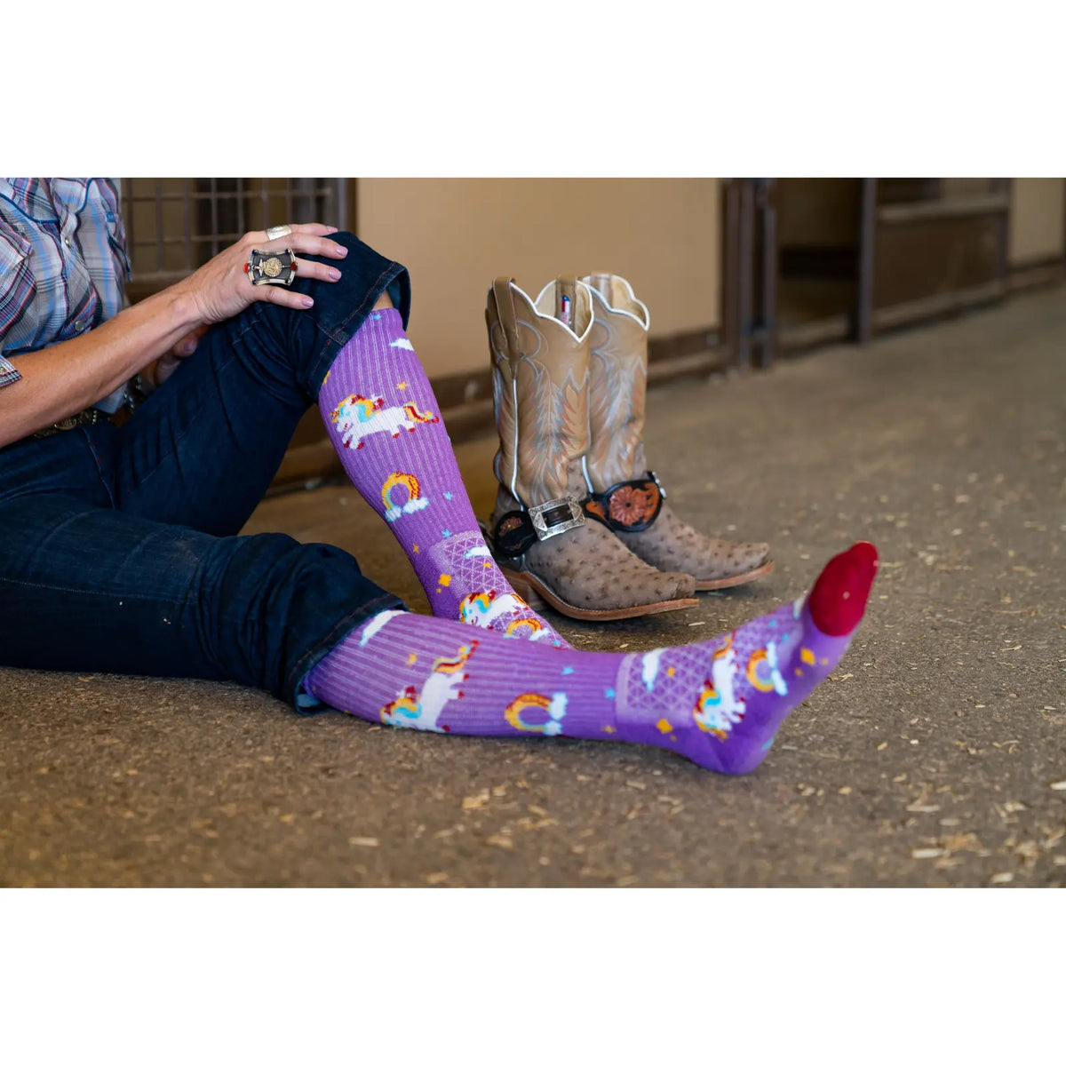 The Lucky 3 Pack |Outlaw Dreamers Performance Boot Socks