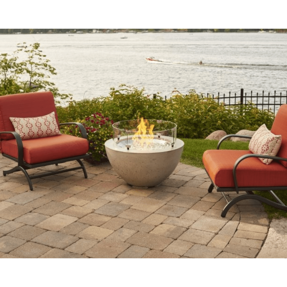 The Outdoor GreatRoom Company Cove 29-Inch Round Gas Fire Bowl (CV-20)