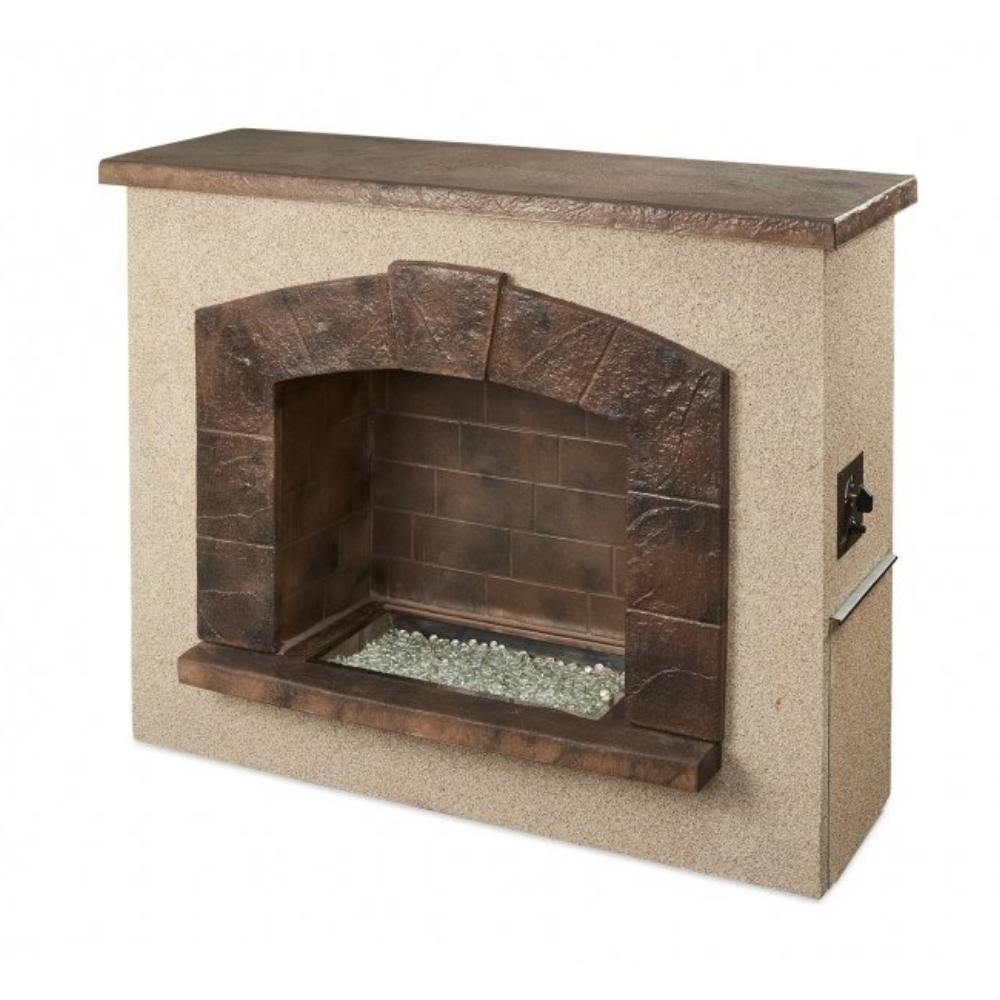 The Outdoor GreatRoom Company Stone Arch 63-Inch Freestanding Gas Fireplace (SAFP-1224)